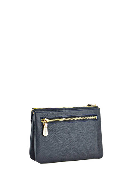 Portefeuille Caviar Leder Crinkles Blauw caviar 14196 ander zicht 2